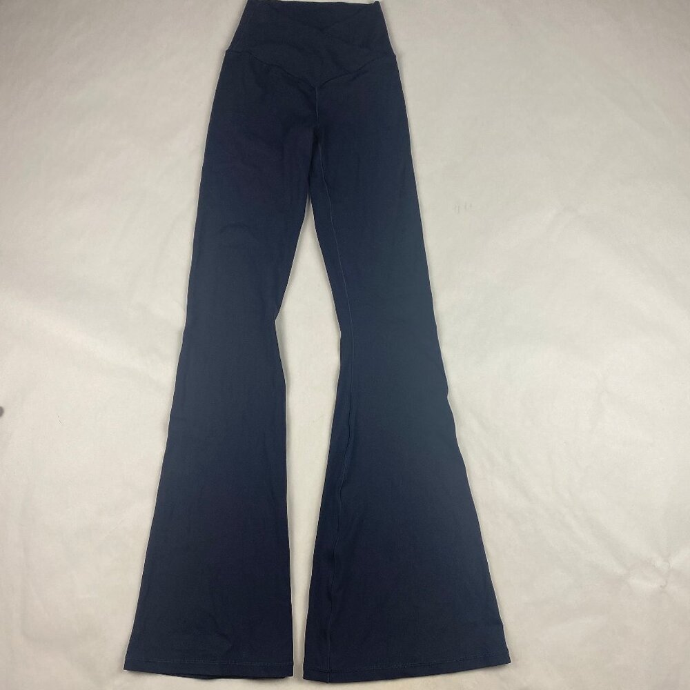 OFFLINE By Aerie Real Me High Waisted Crossover Flare Legging Women's Size Small